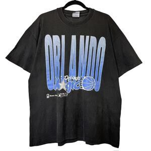 90S Orlando Magic Basketball T Shirt Xl Black